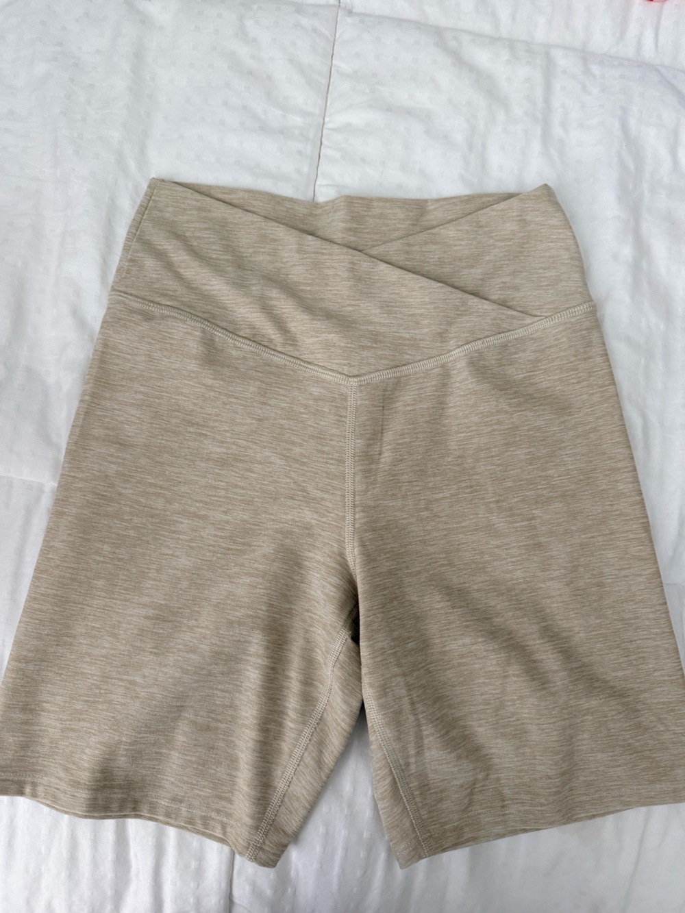 Abercrombie & Fitch Kids Beige Stretch Shorts